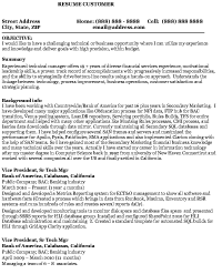 Sample resume of an information technology