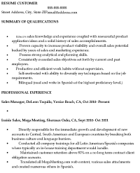 Sales resume search words